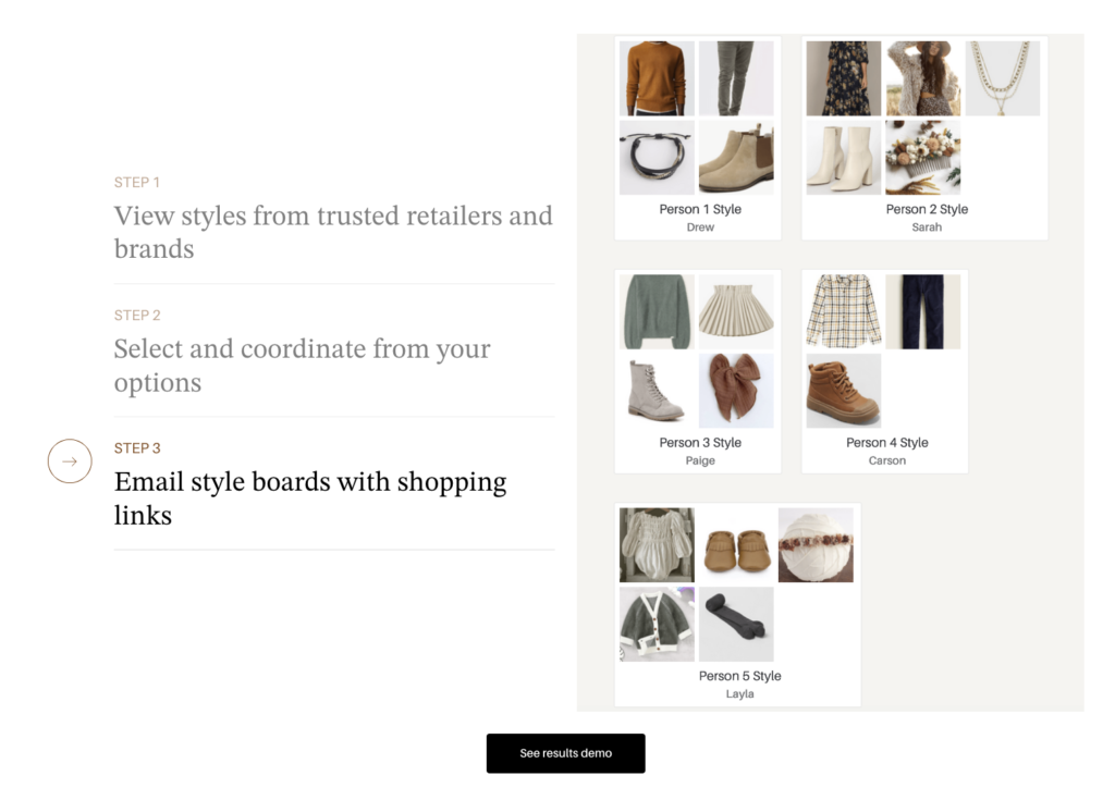 online styling service